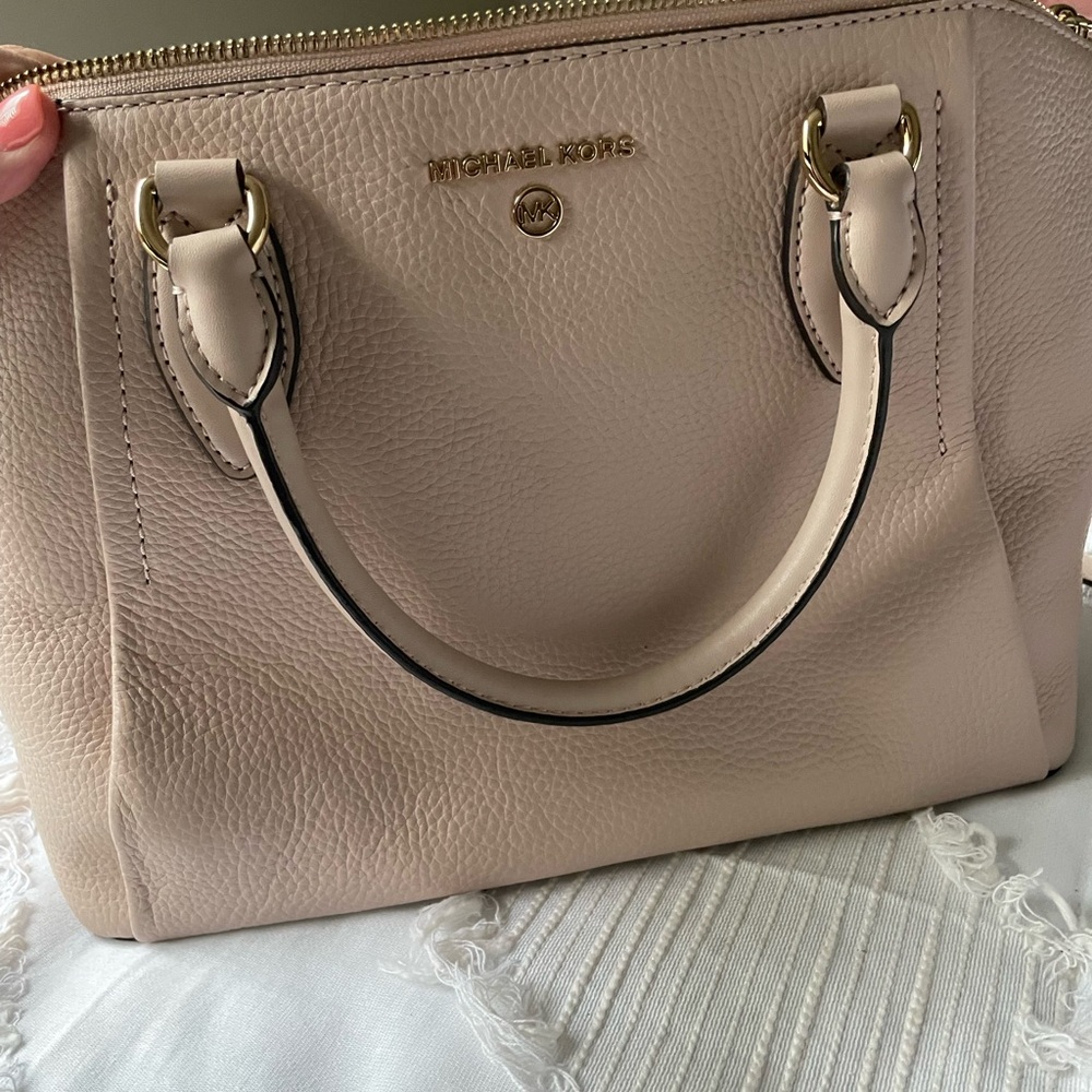 Michael Kors Light Blush Satchel